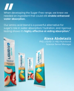 Liquid I.V. Sugar-Free sachets with hydration quote
