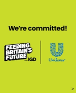 “We’re committed!” with partner logos