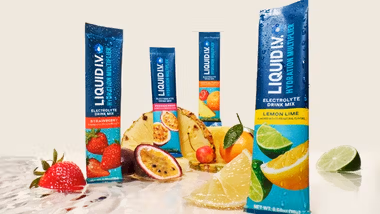 Liquid I.V.’s Hydration Multiplier range from Unilever’s Beauty & Wellbeing portfolio.